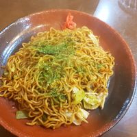 Yakisoba at Hippari Dako in Nikko