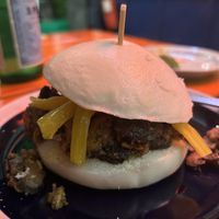Impossible bao   at Little Bao Diner in Hong Kong Island
