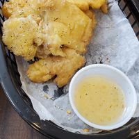 Tostones with garlic dip at Cousins Cuban Cafe in Black Mountain