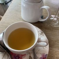 Peppermint tea  at Ashmolean Rooftop Restaurant in Oxford