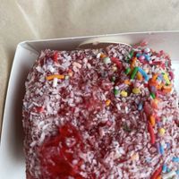 Fairy bread lamington  at Pandy in Northcote