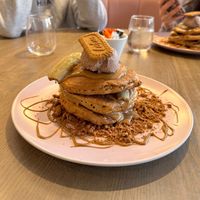 biscoff pancakes at Vivi & Co in Glasgow