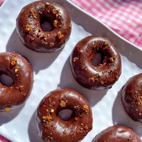 Caramel Nut Brittle at Hulis Donuts in Cape Town