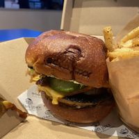 Portobello burger at Eden Jaxx - Købmagergade in Copenhagen