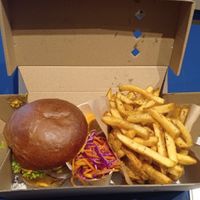 Classic burguer menu at Eden Jaxx - Købmagergade in Copenhagen