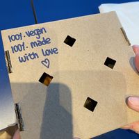 Love that it is 100% vegan  at Eden Jaxx - Købmagergade in Copenhagen