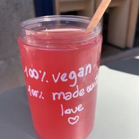 Pink lemonade  at Eden Jaxx - Købmagergade in Copenhagen