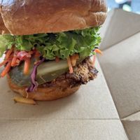 KF chicken sandwich   at Eden Jaxx - Købmagergade in Copenhagen