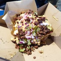 Gorilla fries at Eden Jaxx - Købmagergade in Copenhagen