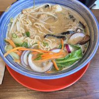 Miso ramen pinattsu  at Ramen Shifu in Madrid