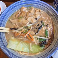 Miso ramen pinattsu  at Ramen Shifu in Madrid