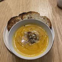 Butternut squash soup   at Birch in Isle Of Skye