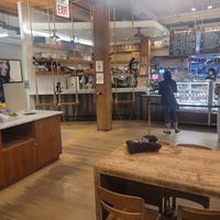 They have swings for seating! at Molly's Cupcakes in Chicago