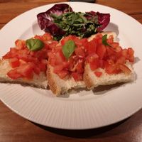 Bruschetta at Pizzeria Giuseppe in Zell Am See