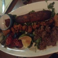 Vegan kebab at Zamin in Tehran