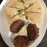 Falafel vegan at Blue Sage Vegetarian Grille in Southampton