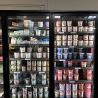 Ice cream and plant based ice creams at Mainland Market Co in San Francisco