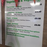Vegeterian and Vegan Menu #Veganuary at Billy Jeans in Holywell