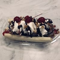 Banana Split  at Craig's Vegan in Las Vegas