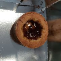 Apricot and chocolate pastry at Sitári in Naxos