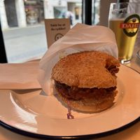 Chipotle burger  at Mat Fra Hagen - Thomas Angells Gate in Trondheim