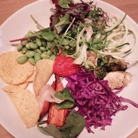 Just a little bit from the salad bar. #Veganuary at Mat Fra Hagen - Thomas Angells Gate in Trondheim