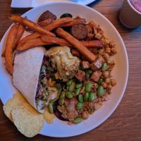 Plate from the buffet at Mat Fra Hagen - Thomas Angells Gate in Trondheim