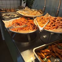 Buffet sides and mains   at Mat Fra Hagen - Thomas Angells Gate in Trondheim