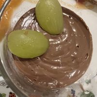 Chocolate mousse  at Le Fate in Florence