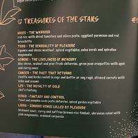 Menu   at Le Fate in Florence