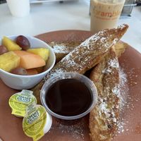 Vegan French toastt  at Scramble in Phoenix