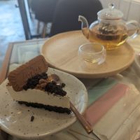 Cookie cheesecake at Kappra Cafe in Bangkok