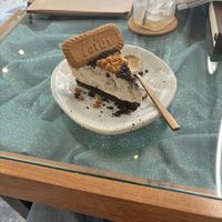 Cookie cheesecake   at Kappra Cafe in Bangkok