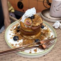 Banana Pancake #Veganuary at Kappra Cafe in Bangkok