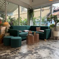 Inside - lovely!   at Kappra Cafe in Bangkok