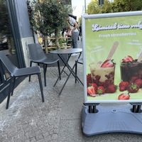 outside  at Chimneys Friedrichshain in Berlin