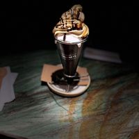 Our vanilla and marshmallow combo   at Chimneys Friedrichshain in Berlin