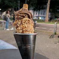 Snickers chimney at Chimneys Friedrichshain in Berlin