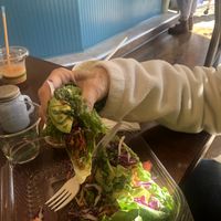 General Tso Lettuce Wraps  at Cacao Tree Cafe in Royal Oak