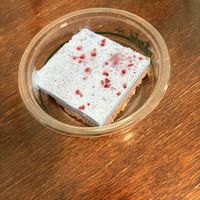 Raspberry chzcake  at Cacao Tree Cafe in Royal Oak