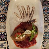 Chocolate and avocado moose at Cibo in Wooton