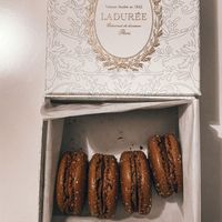   at Ladurée in Paris