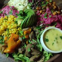 Ensalada super proteica, delicious! at Artemisia - Costa Rica in Buenos Aires