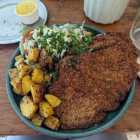 Milanesa at Artemisia - Costa Rica in Buenos Aires
