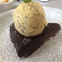 Vegan chocolate cake at Artemisia - Costa Rica in Buenos Aires