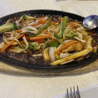 Vegetables in Cantonese sauce  at Asian Sunshine in Lanzarote