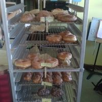 raised yeast donuts at Pepples Donut Farm in Berkeley