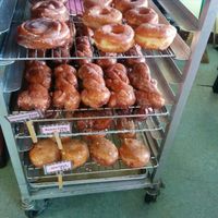 Glazed donuts, twists, fritters at Pepples Donut Farm in Berkeley