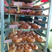 Glazed donuts, twists, fritters at Pepples Donut Farm in Berkeley