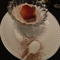 Strawberry chocolate mousse   at Shanty Secrets in Danville